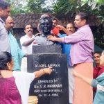 ബേപ്പൂർ മുരളീധര പണിക്കർ  മുഖ്യമന്ത്രിയുടെ ദുരിതാശ്വാസ നിധിയിലേക്ക്  ഒരു ലക്ഷം രൂപ നൽകി