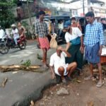 വിലങ്ങാട് വനത്തിൽ 3 പേർ കുടുങ്ങിയതായി സംശയം;സ്കൂട്ടറും ബൈക്കും കണ്ടെത്തി